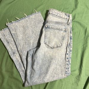 Old navy wide leg extra high rise jeans